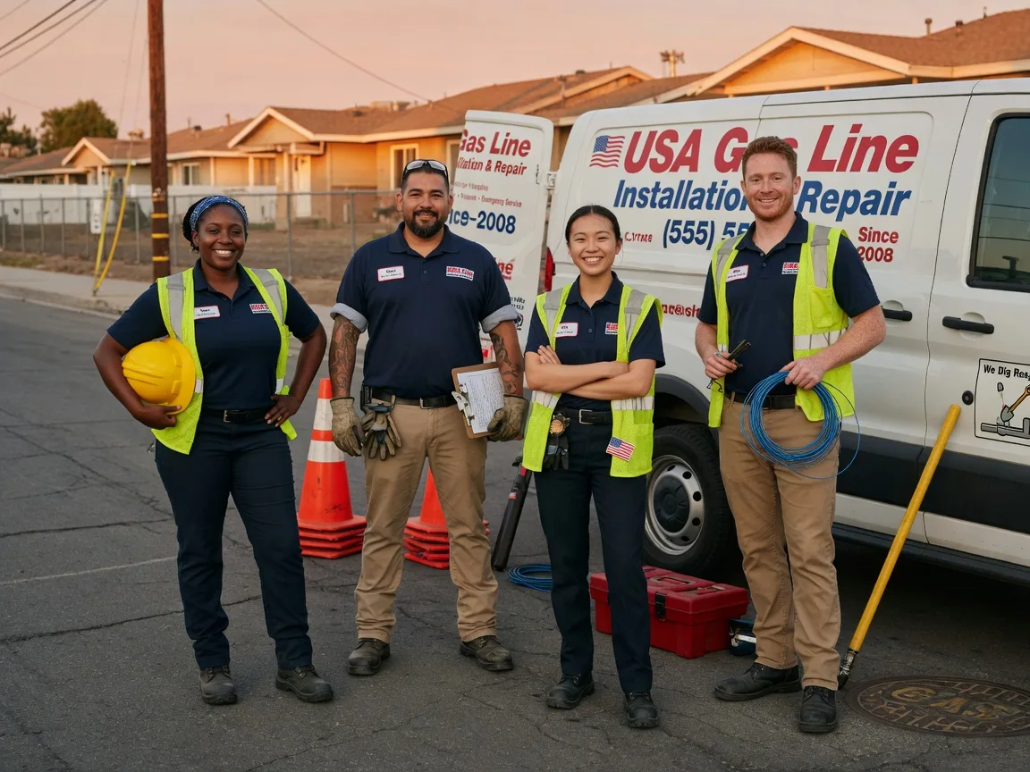 Gas Line Installation company in Troutville, VA